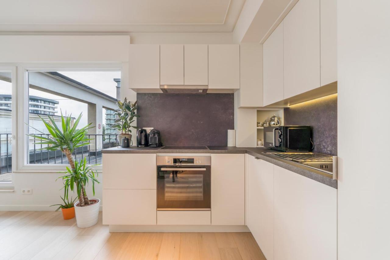 Apartamento Modern And Bright Seaside App W Seaview & Terrace Ostende Exterior foto